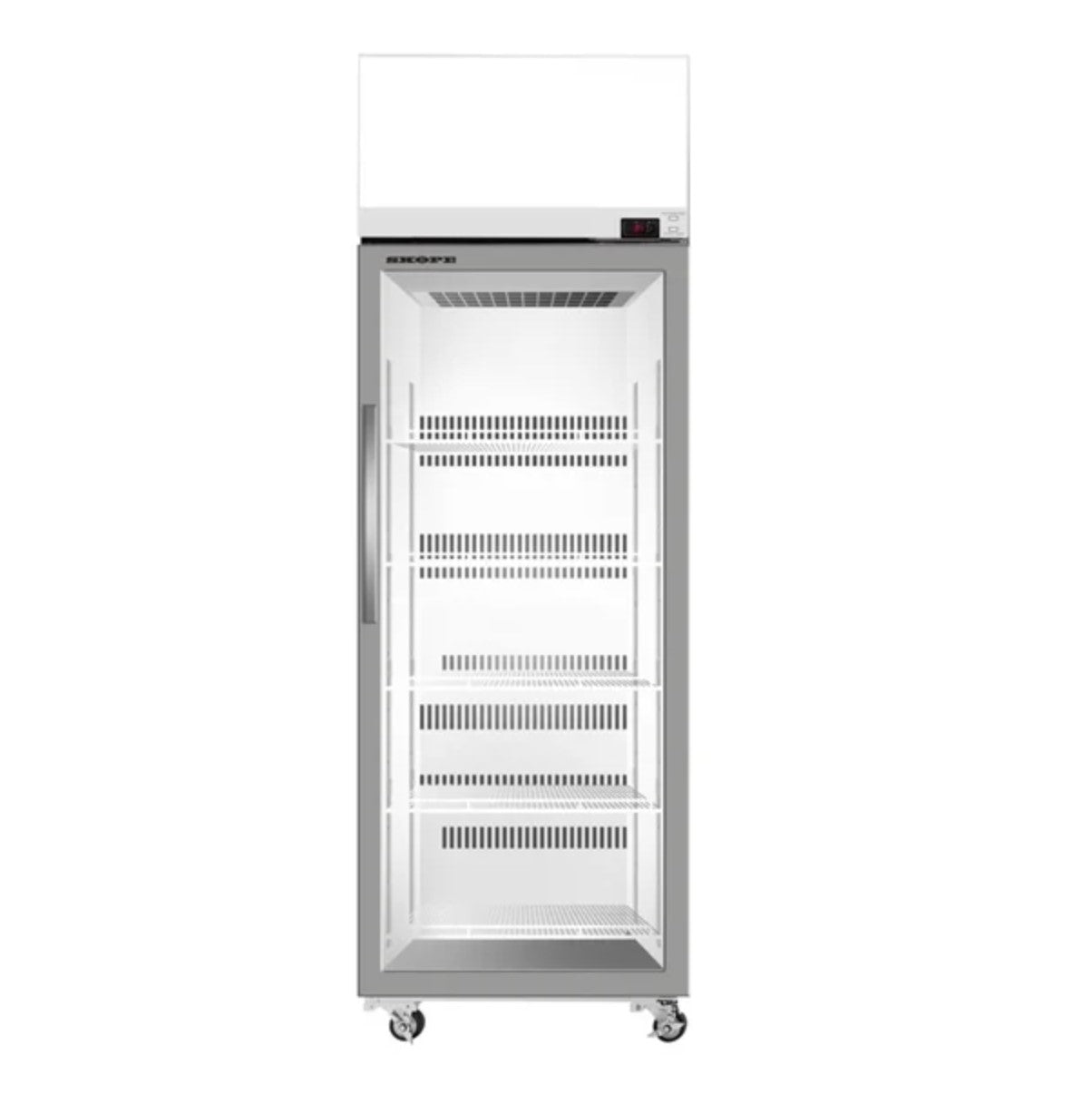 SKOPE EziCore 1 Glass Door Display or Storage Fridge TCE650N