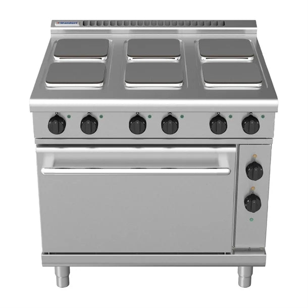 Waldorf 800 - 900mm Electric Range Static Oven Low Back Version