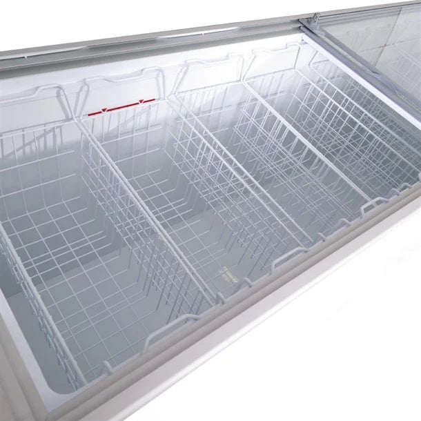 Bromic Display Chest Freezer - Flat Glass Top - 670Ltr