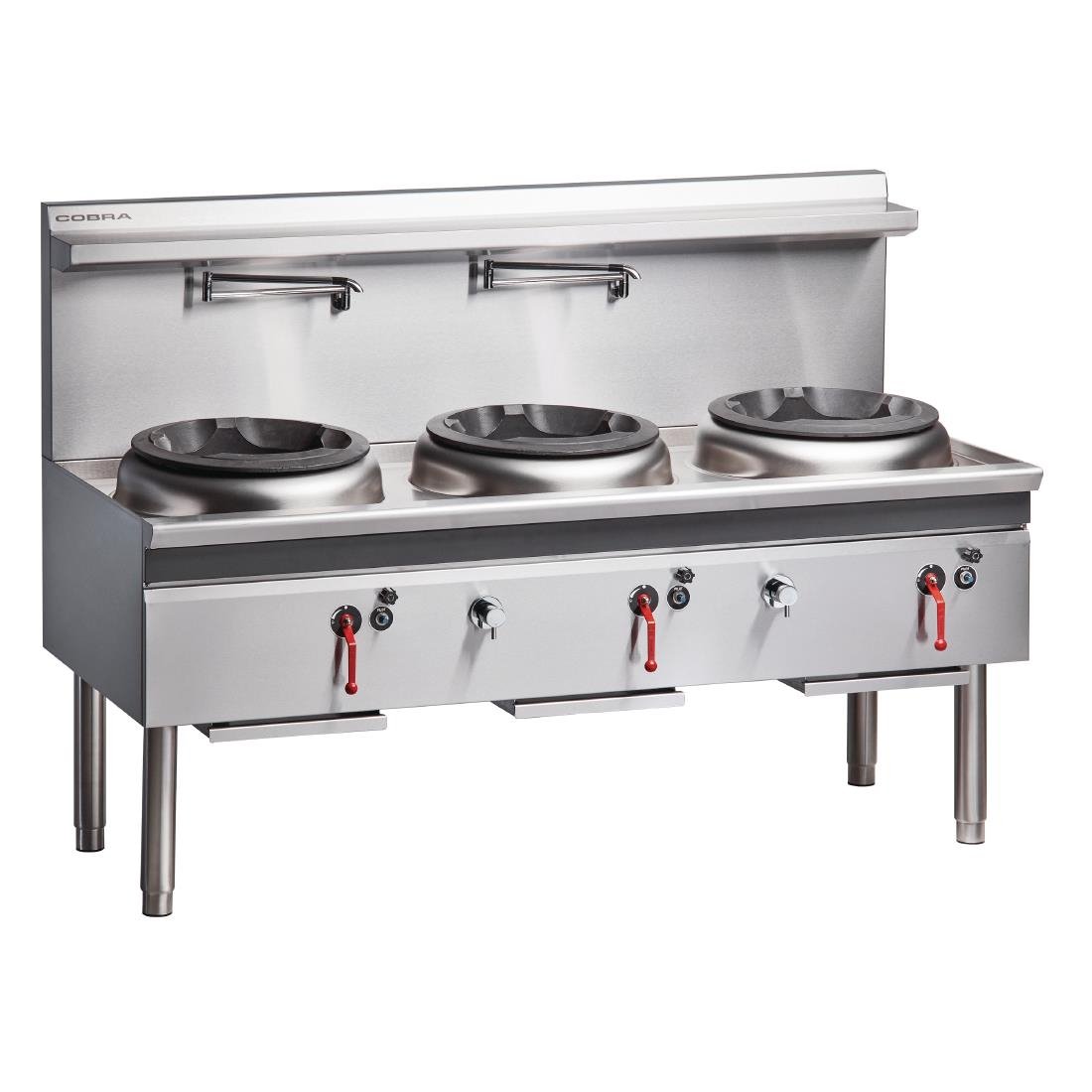 Cobra by Moffat LPG 3 Chimney Burner Waterless Wok CW3H
