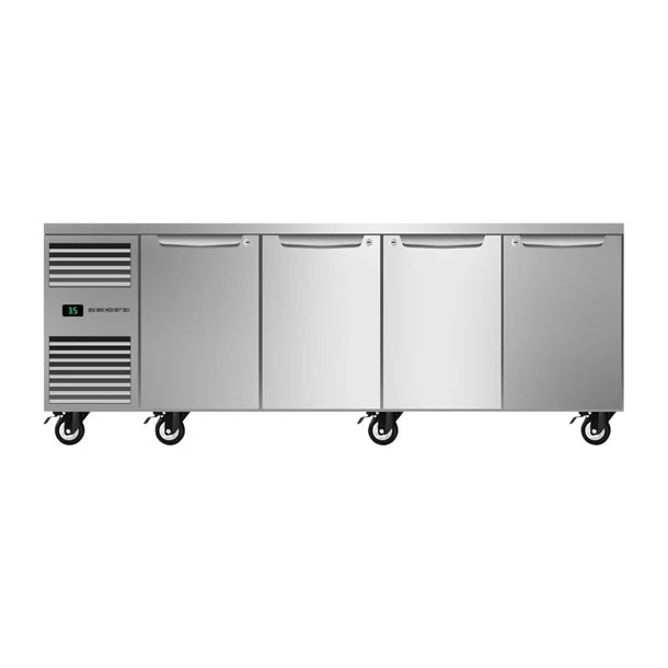 SKOPE Four Solid Door Underbench GN 1/1 Fridge - PG11.UBR.4.SD