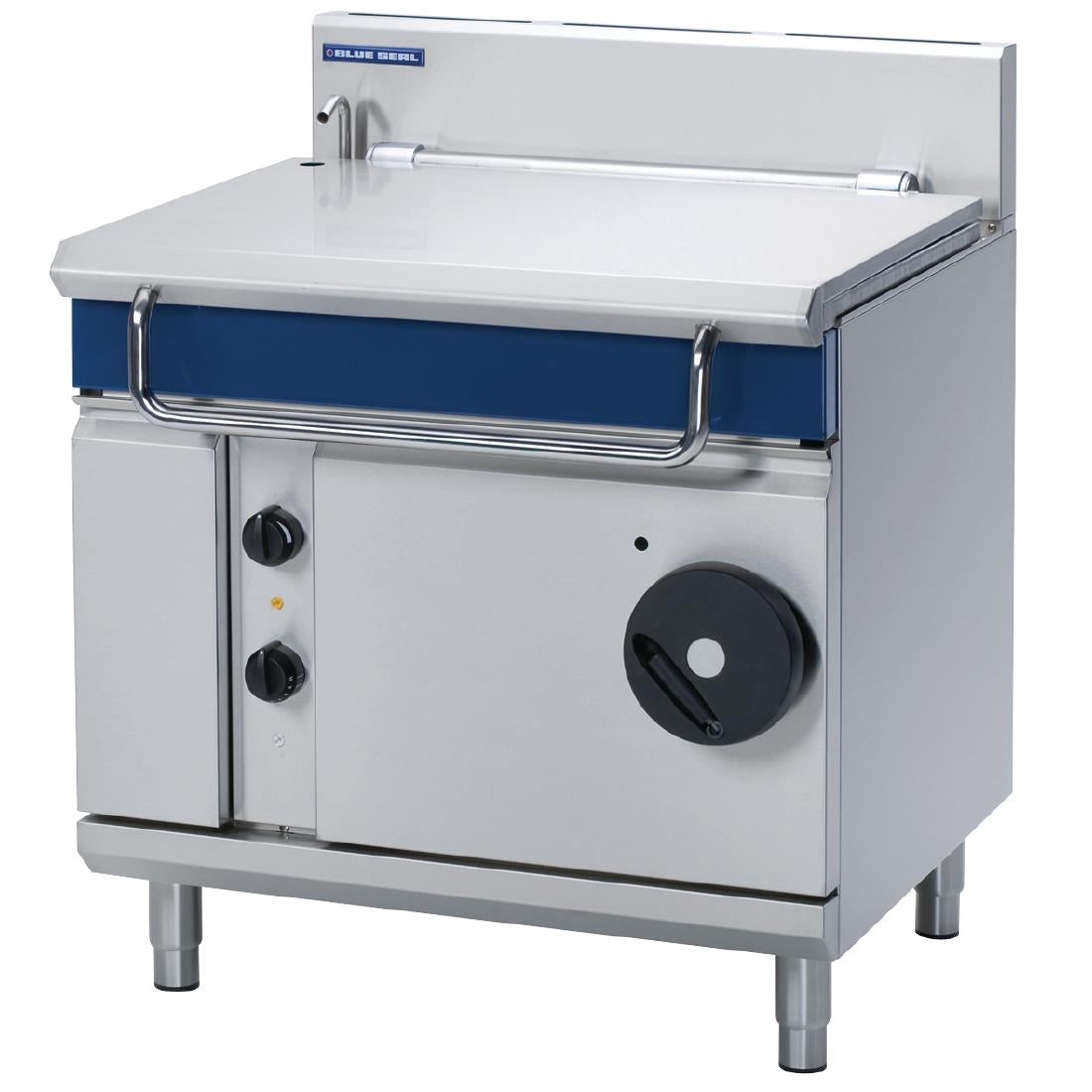 Blue Seal By Moffat 900mm Gas 80 Ltr GasTilting Bratt Pan w/Man Tilt