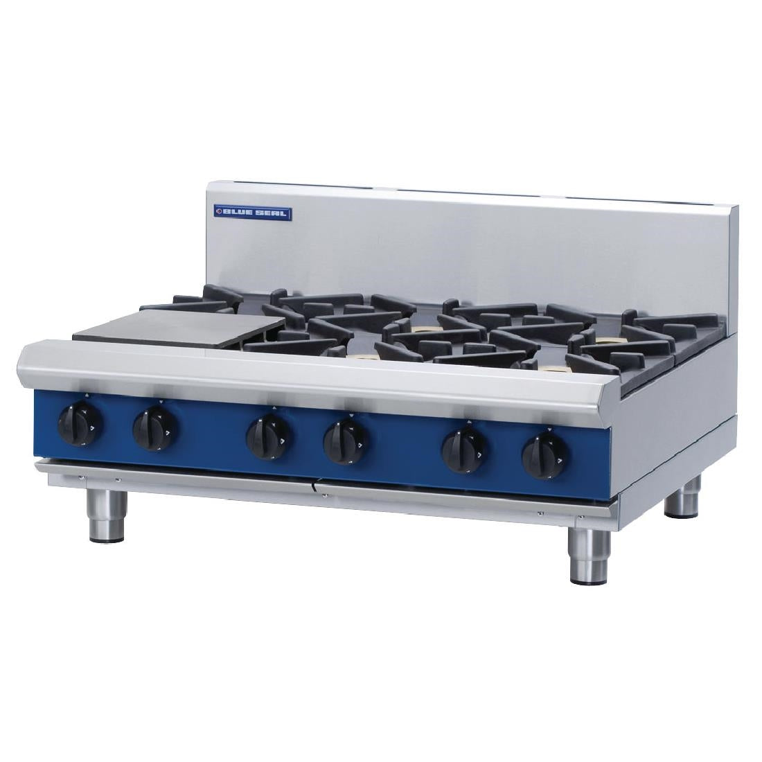 Blue Seal by Moffat 6 Burner LPG Cooktop G516C-B