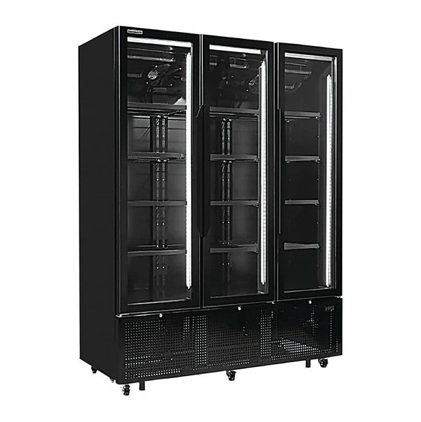 Hussmann Triple Vertical Glass Door Chiller - BV1600 W VS