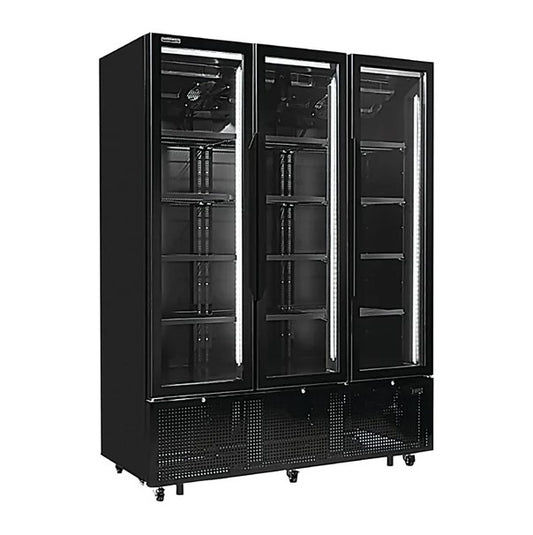Hussmann Triple Vertical Glass Door Chiller - BV1600 W VS