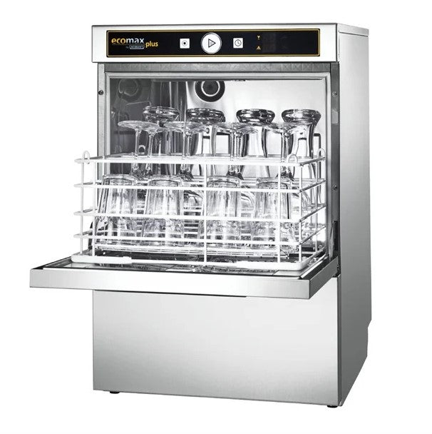 Hobart ECOMAXPLUSG415-D Compact Undercounter Dish & Glasswasher