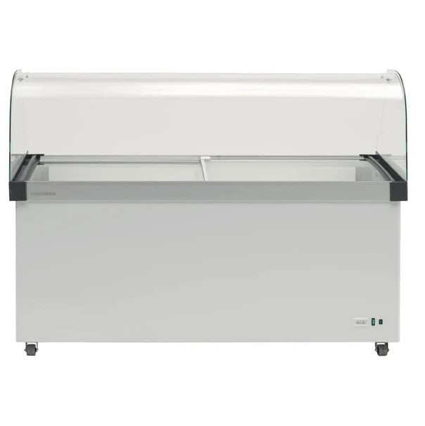 Liebherr Gelato Freezer EFI4853 with Glass Canopy - 12x5Ltr Gelato Tubs