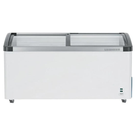 Liebherr Curved Glass Lid Chest Freezer with 7 Baskets - 499Ltr