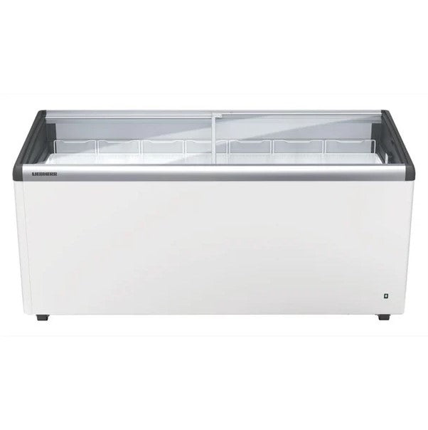 Liebherr Curved Glass Lid Chest Freezer with 7 Baskets - 499Ltr