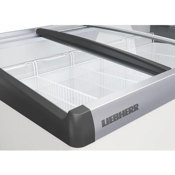 Liebherr Curved Glass Lid Chest Freezer with 7 Baskets - 499Ltr