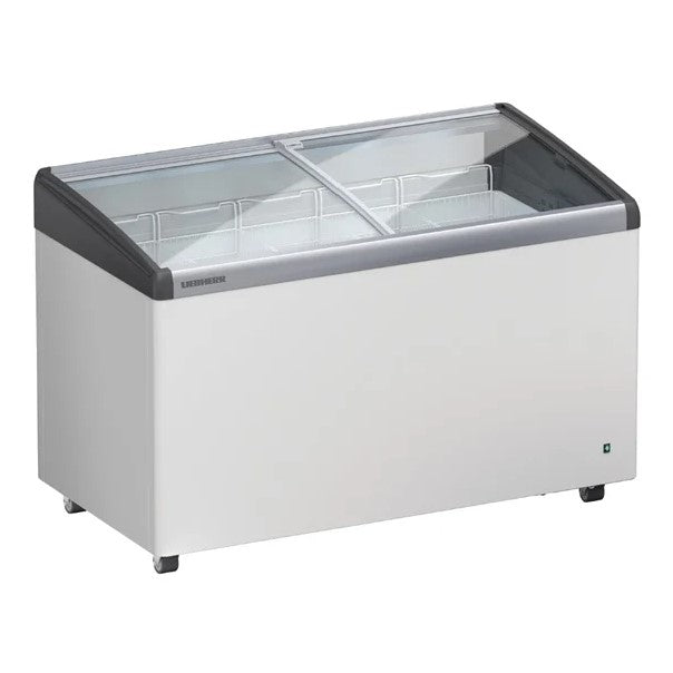 Liebherr Curved Glass Lid Chest Freezer with 5 Baskets - 354Ltr