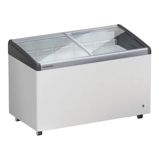 Liebherr Curved Glass Lid Chest Freezer with 5 Baskets - 354Ltr