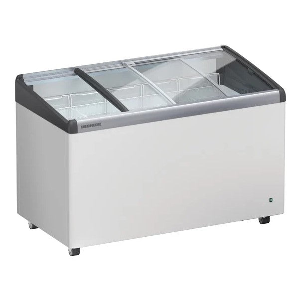 Liebherr Curved Glass Lid Chest Freezer with 5 Baskets - 354Ltr