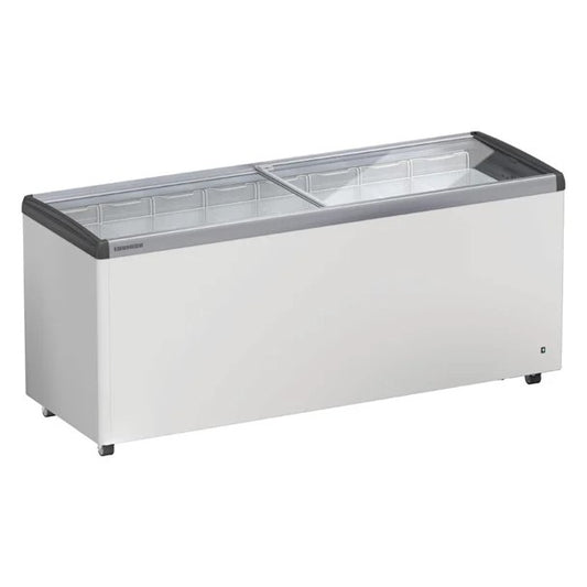 Liebherr Flat Glass Lid Chest Freezer with 8 Baskets - 595ltr