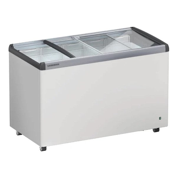 Liebherr Flat Glass Lid Chest Freezer with 5 Baskets - 369Ltr
