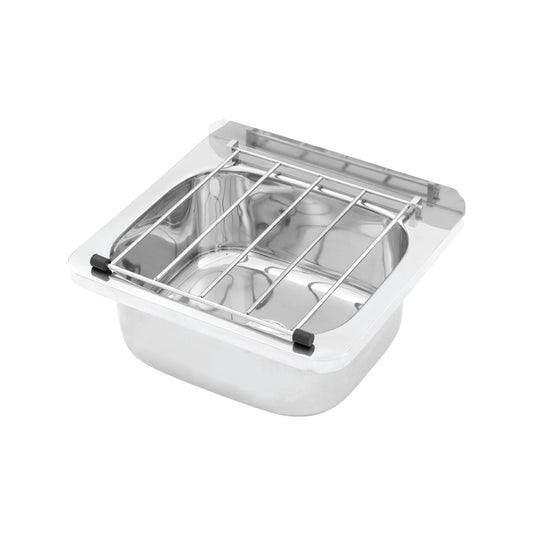 3monkeez Cleaners Sink with Grate & Brackets - 31.2Ltr
