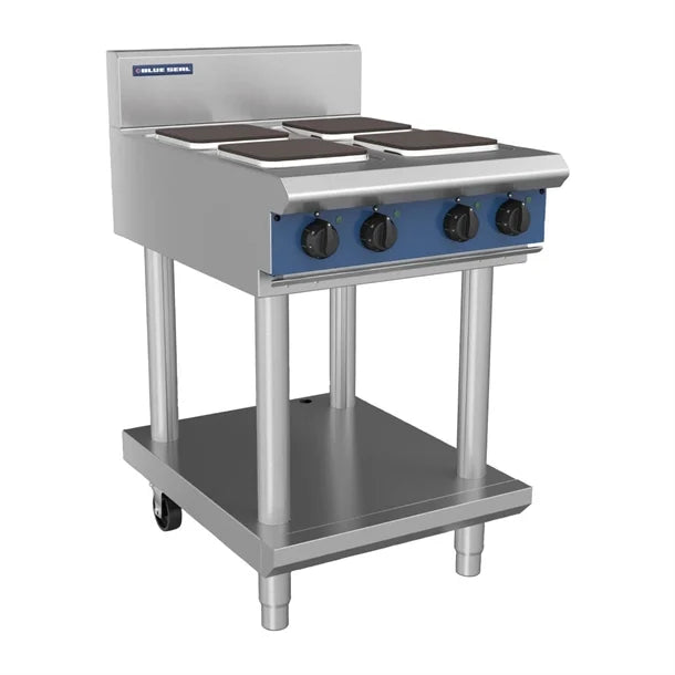 Blue Seal Evolution - 600mm Electric Cooktop Sealed Hobs Leg Stand
