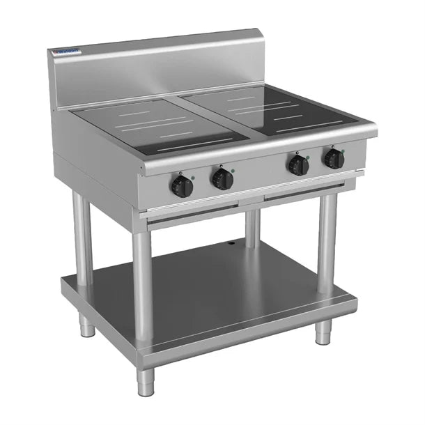 Waldorf 800 - 900mm Electric Induction Cooktop L/B Version - Leg Stand
