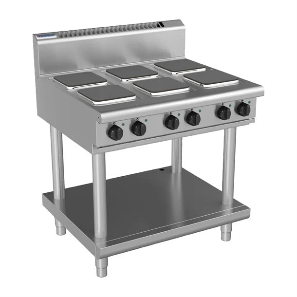 Waldorf 800 - 900mm Electric Cooktop Sealed Hobs - Leg Stand
