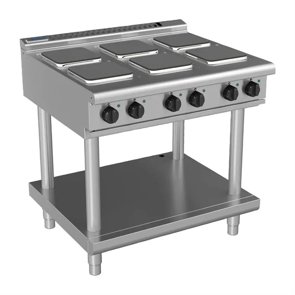 Waldorf 800 - 900mm Electric Cooktop Sealed Hobs L/B Version-Leg Stand