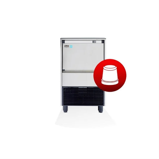 ITV-GALA 153kg Self Container Ice Maker