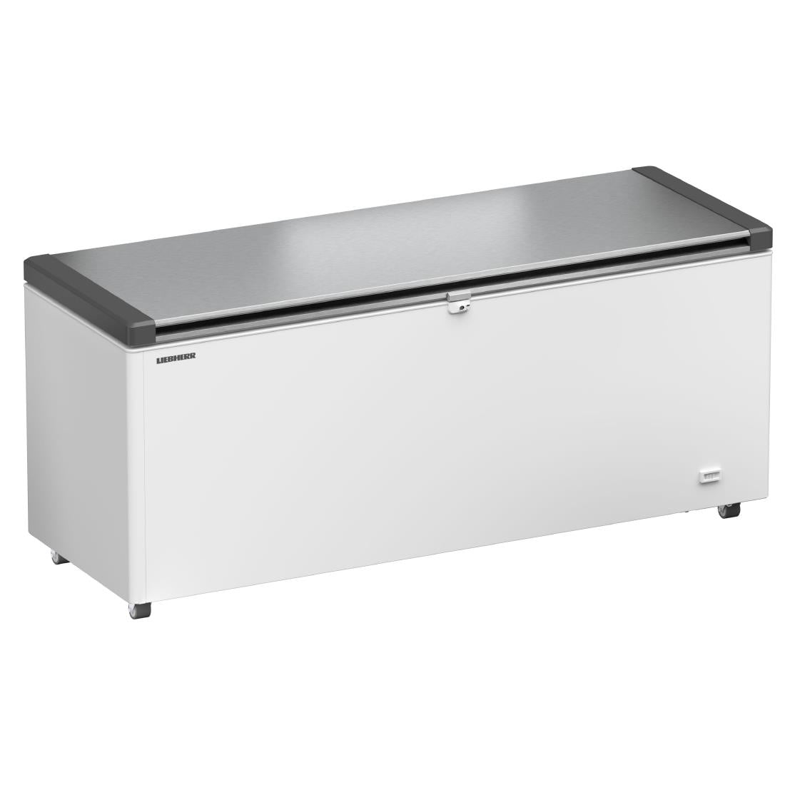 Liebherr Flip Lid Chest Freezers Stainless Steel with 4 Baskets 266Ltr