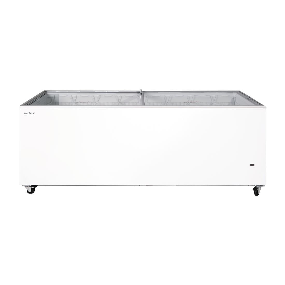 Bromic Display Chest Freezer - Flat Glass Top - 670Ltr