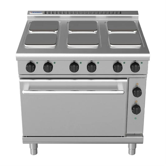 Waldorf 800 - 900mm Electric Range Static Oven Low Back Version