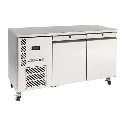 Williams Opal Two Door GN Counter Fridge HO2USS St/St - 350Ltr (Direct)
