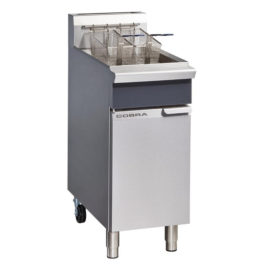 Cobra by Moffat Freestanding Single Pan Double Basket LPG Deep Fryer 18Ltr CF2