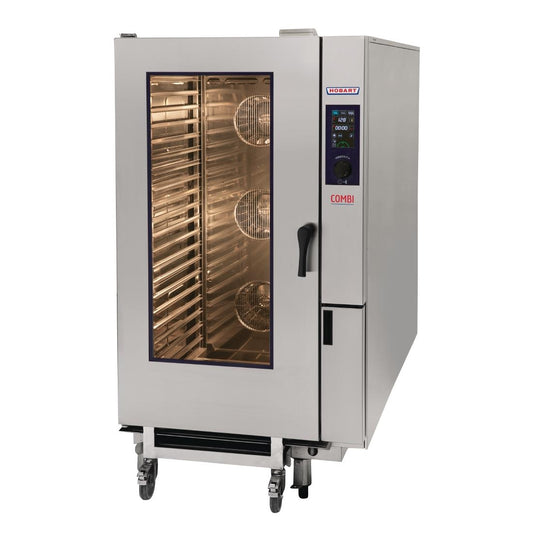 Hobart COMBI 20 x 2/1 GN or 40 x 1/1 GN tray Direct Injection Electric Combi Oven HEJ202E
