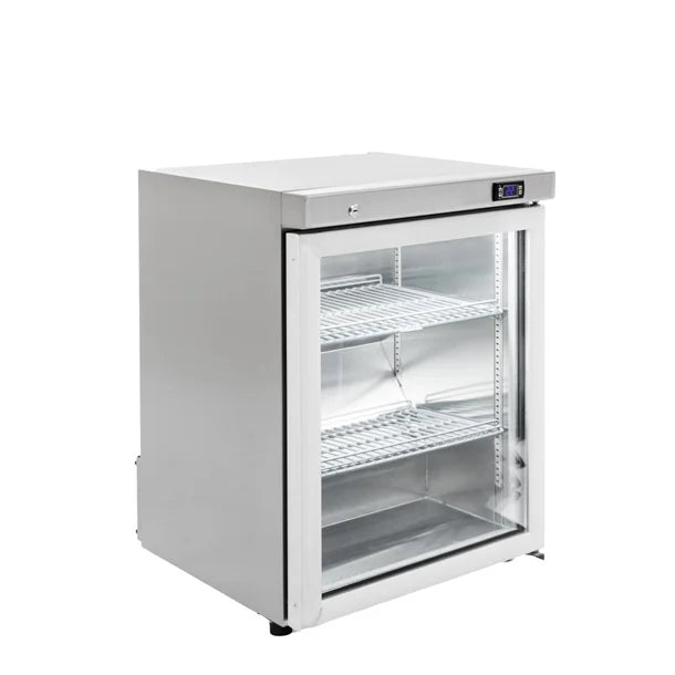 Williams Topaz Compact 1 Glass Door Counter Fridge - 120Ltrs