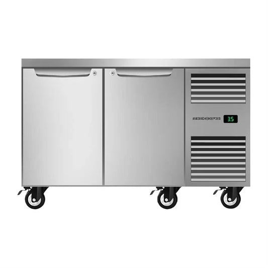 SKOPE Two Solid Door Underbench GN 1/1 RH Fridge - PG11.UBR.2.SD.RH