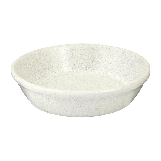 Zuma Tapas Dish Tapered Matt White - 115mm (Box 6) (B2B)