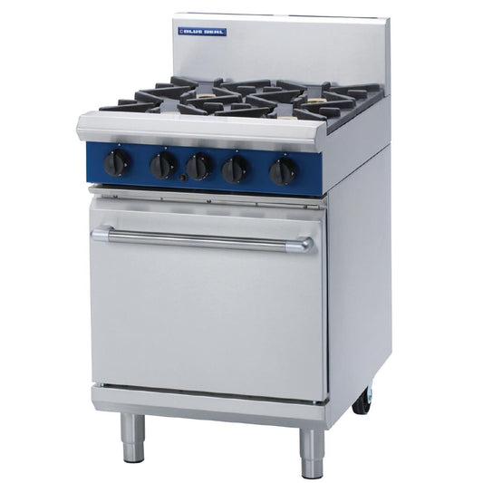 Blue Seal 600mm Gas 4x Burner Static Range