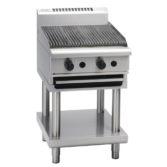 Waldorf 600mm Gas Chargrill On Leg Stand