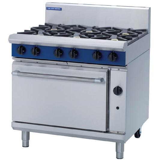 Blue Seal by Moffat 6 Burner LPG Oven Range G506D