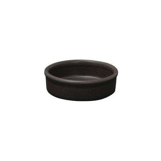 Zuma Tapas Dish Charcoal - 25mm H x 85mm dia (Box 6)