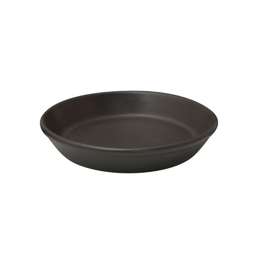 Zuma Tapas Dish Tapered Charcoal - 160mm dia (Box 3)