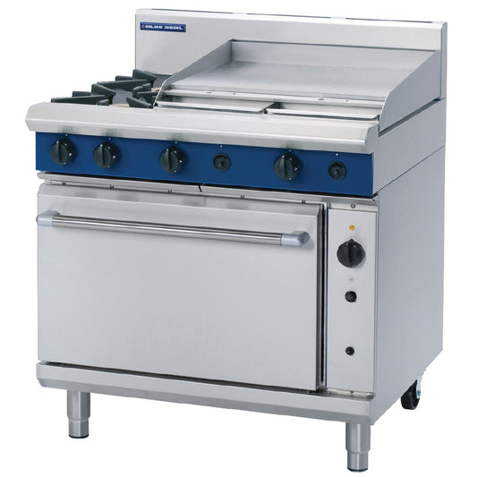 Blue Seal By Moffat 900mm Convection Oven Range 2X Burners & 600mm Griddle