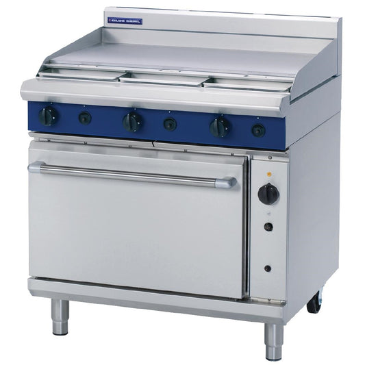 Blue Seal By Moffat 900mm Gas Convection Oven Range with 900mm Griddle